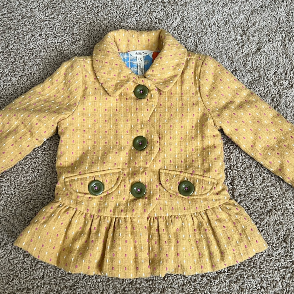 Girls Matilda Jane Peplum Jacket